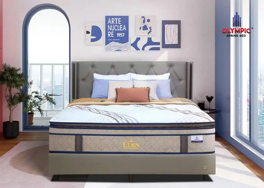 Springbed Olympic Size Super King Eden 200 x 200 cm